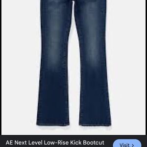American Eagle Outfitters Women's Blue 10 Bootcut Jeans